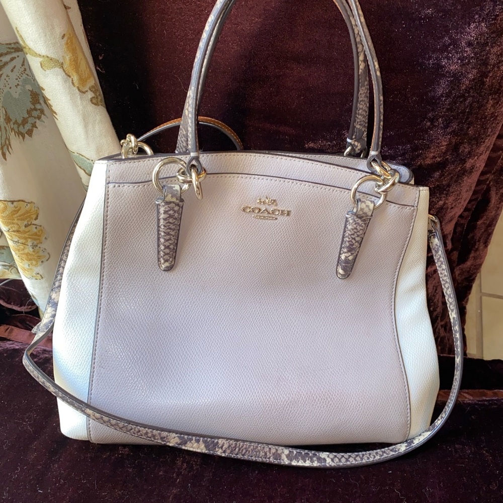 Coach Minetta Exotic Leather